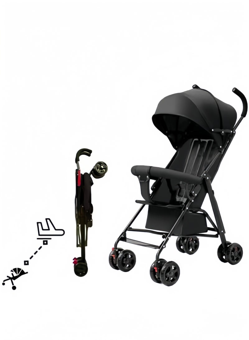 Ultra Lightweight Travel Stroller Foldable Pram Infant Stroller 3.6kg Cabin Pram Umbrella Stroller - Image 1