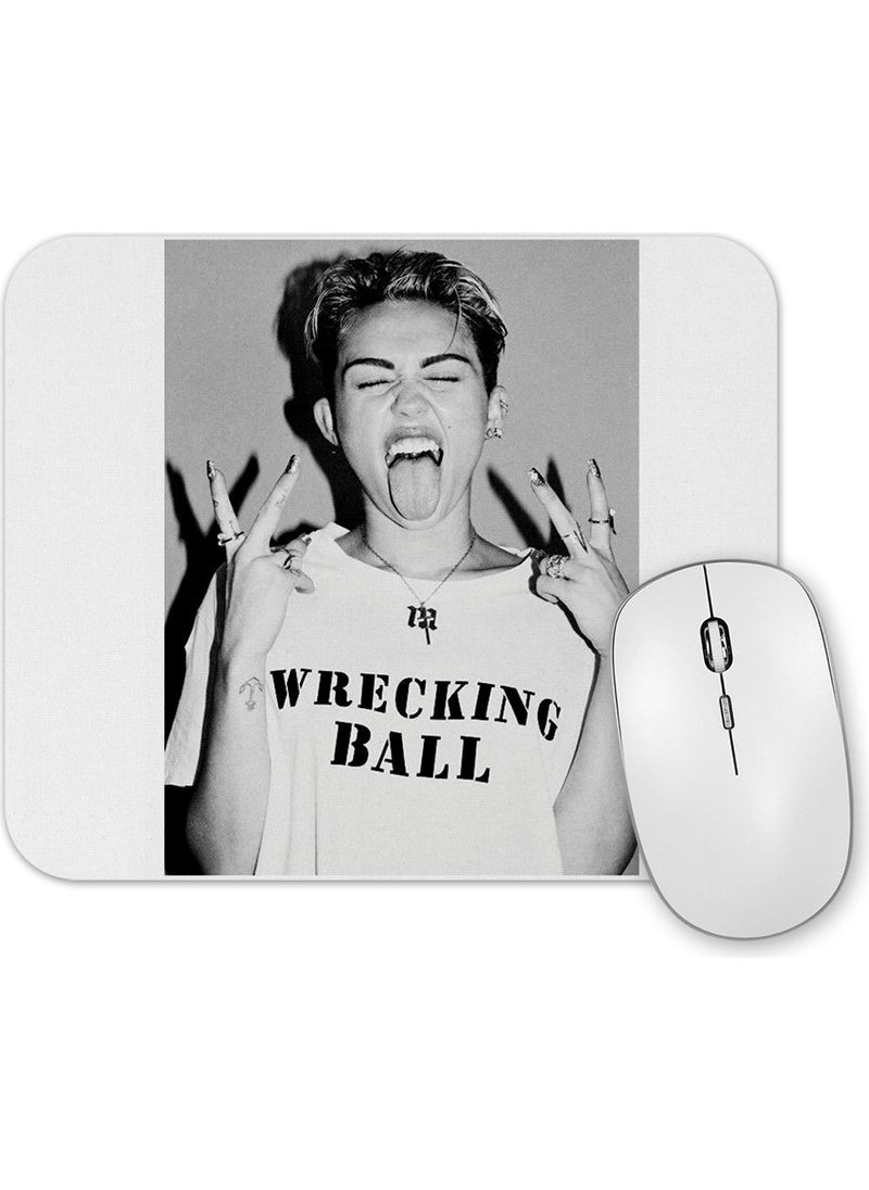 Print Shop Miley Cyrus Wrecking Ball Mouse Pad