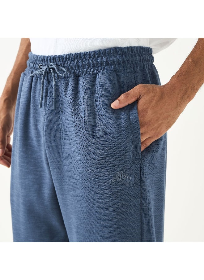 Kappa Kappa Pocket Detail Track Pants with Drawstring Closure  - Image 3