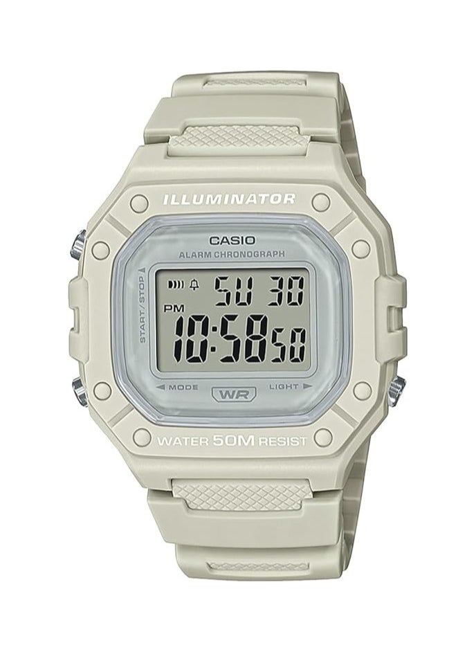 CASIO Casio W218H Series | Men’s Digital Watch | 50M WR | 1/100 Second Stopwatch | 100 SEC Chronograph | LED Backlight | Countdown Timer | Daily Alarm | Hourly Time Signal | 7 Year Battery  - Image 1