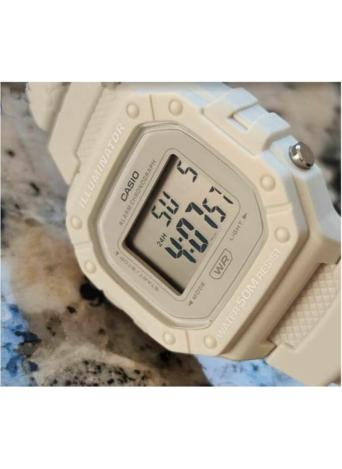 CASIO Casio W218H Series | Men’s Digital Watch | 50M WR | 1/100 Second Stopwatch | 100 SEC Chronograph | LED Backlight | Countdown Timer | Daily Alarm | Hourly Time Signal | 7 Year Battery  - Image 4