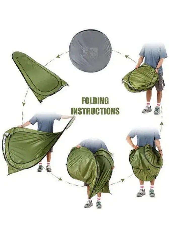 Snooe Portable Rainproof Sunscreen Camping Tent Change Clothes Shower Size: 120*120*190cm  - Image 5