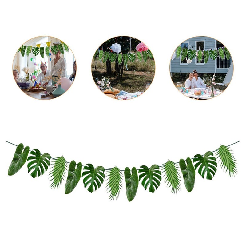 Colorful Paper String Flags for Summer Party Wall Hanging Decoration Banner - Image 5