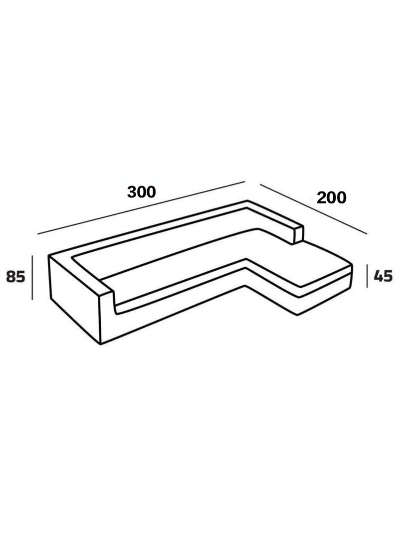 أذر مانيوفاكتشرر كنب زاوية بجلسة مريحة ذات طابع عصري جديد - Image 3