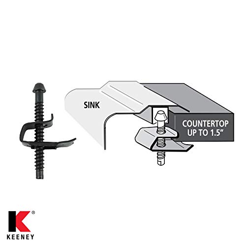 Plumb Pak Stainless Steel Universal Design Sink Clips for Elkay Sinks - Image 3