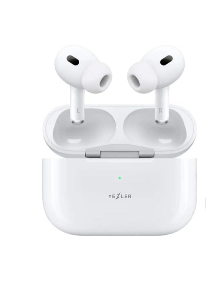 Yezler Branded High-Fidelity Sound Bluetooth Earphone Pro - Noise Cancelling Headset, Strong Bass, Smart Connection, Original Design, Comfortable Fit, 150mAh Charging Case, 5-6 Hours Continuous Use, 60 Days Standby, 1-Hour Fast Charging  - Image 2