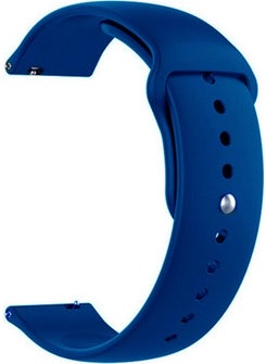 Markacase Brandcase Silicone Strap For Amazfit Gts 2 Mini Dark Blue 