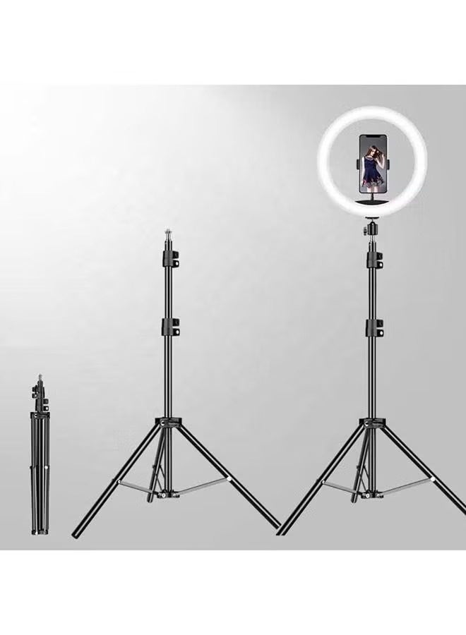 Ring Light With Photography Stand And Remote Control Black - Image 2