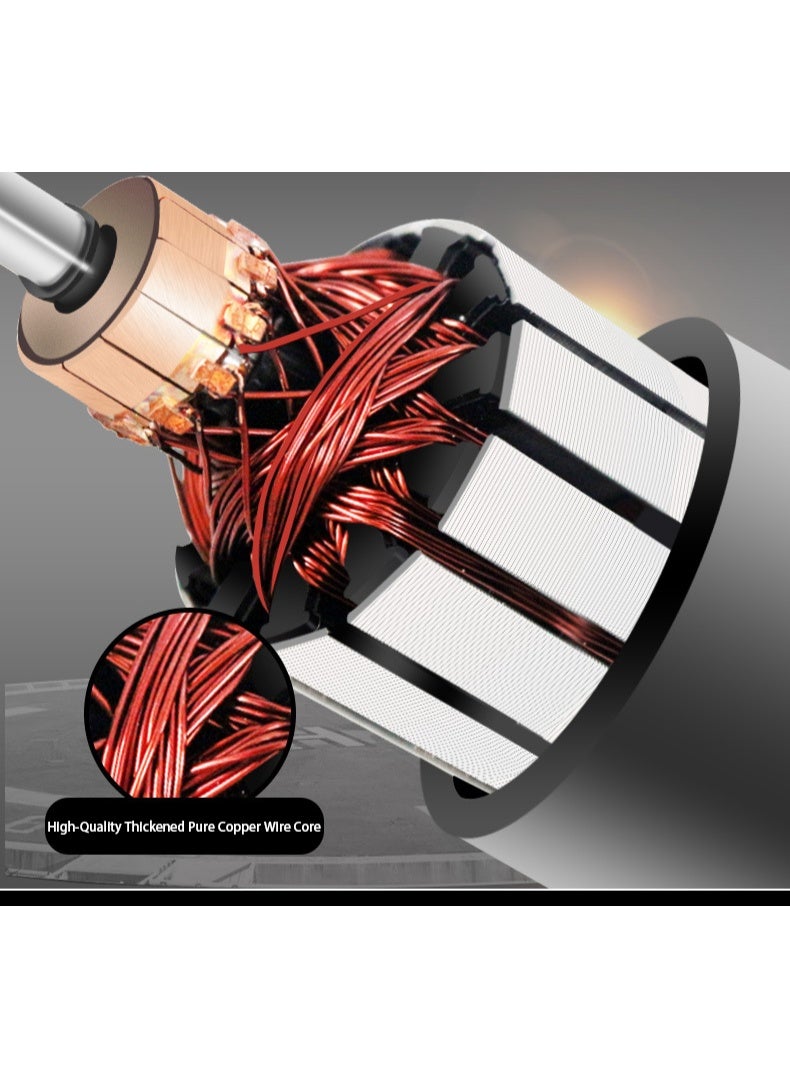 VUCATIN Dual Cylinder Air Compressor Tire Inflator - 12V Portable Air Pump for Car Tires, Bicycles, Sports Balls Motorcycle, Automotive Car Accessories - Image 5