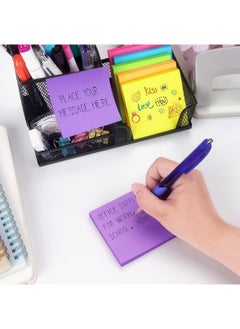 CHU DAI 3 Pads Sticky Notes, Self-Sticky Note Pads Multi Colors, School Supplies Office Products, Writing Memo for Holiday Shop, Teacher Appreciation Xmas Gift and Daily Life Organization  - Image 2