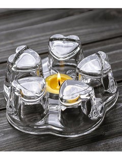 MARK STORE Crystal Clear Glass Teapot Warmer with Stable Holder for Tealight Stand, Ideal for Teapot Sizes Ranging from 400ml to 1200ml  - Image 1