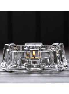 MARK STORE Crystal Clear Glass Teapot Warmer with Stable Holder for Tealight Stand, Ideal for Teapot Sizes Ranging from 400ml to 1200ml  - Image 5