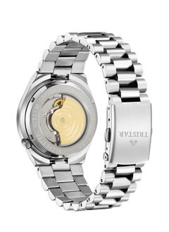 Tristar NJ Series Men's Automatic Watch Gradiant Blue Index Dial Stainless Steel Bracelet Wrist Watch for M  - Image 3