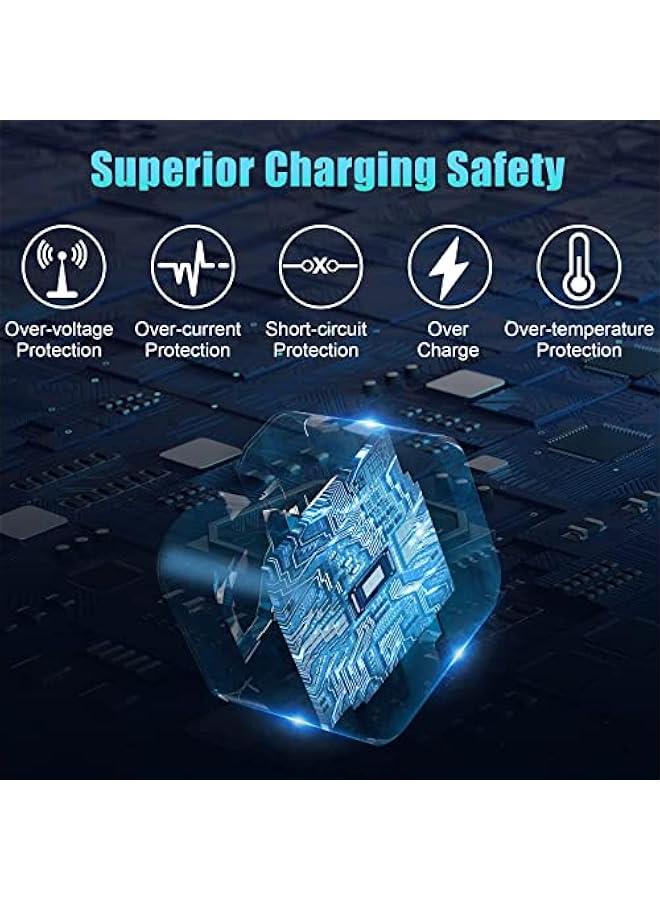 general 120W Fast Charging Power Adapter for Xiaomi Mi 12/13T, Mi 9T Pro, Poco, Black Shark 5, Mi 13/12T/11T/10T Pro, Note 11 Pro 5G  More (White) - Image 2