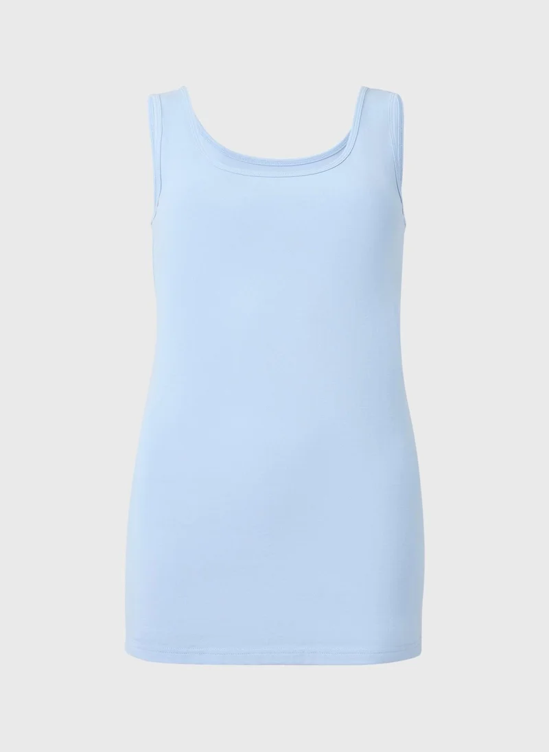 ماتلان سترة بدون أكمام زرقاء