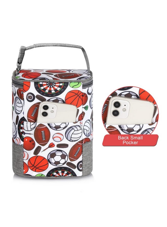 accmor Breastmilk Cooler Bag, Baby Bottle Cooler Bags, Insulated Bottle Cooler Tote Bags On The Go, Fits 4 Large 8Oz Bottles, For Nursing Mom Daycare Travel  - Image 5