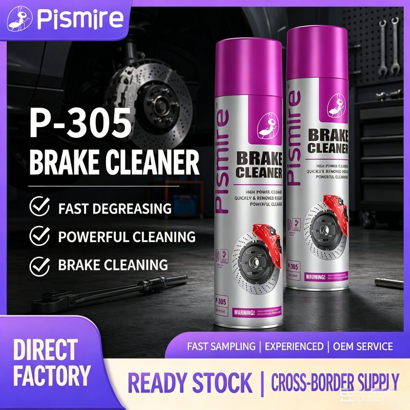 Brake Cleaner 650ml Automotive Brake Disc Pad Degreaser Wheel Hub Dust Cleaner - Image 1