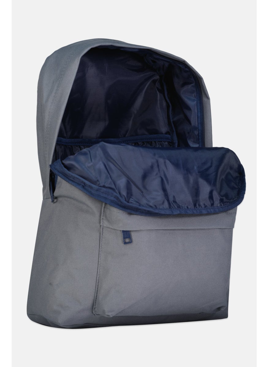 GAP Men Embroidered Logo Backpack, Grey  - Image 3