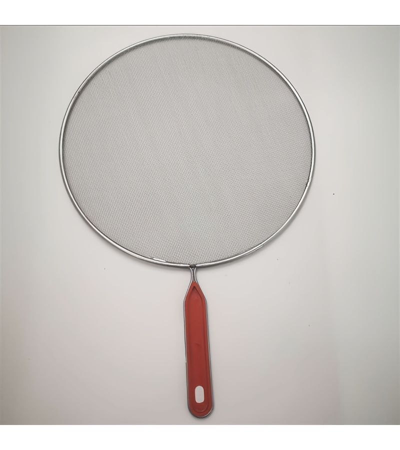 4 Pcs Red Handle Oil Shielding Mesh High Quality Cover - Image 2
