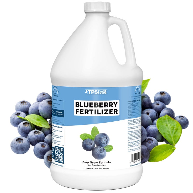 TPS NUTRIENTS Blueberry Fertilizer â€“ Liquid Fertilizer for Blueberry Bushes & Acid-Loving Plants, 1 Gallon - Image 1