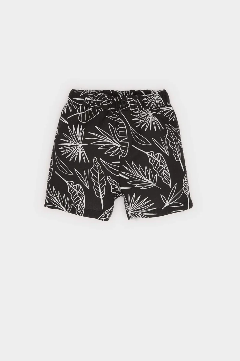 ديفاكتو Baby Boy Printed Flam Poplin 2 Piece Set