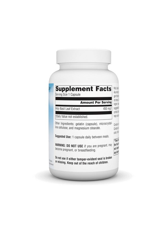 Source Naturals Holy Basil Extract, Adrenal Support* 450mg -120 Capsules - Image 2