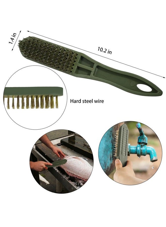 Openfly Fish Scaler Tool, Stainless Steel Fish Scaler Remover Fish Scraper Scaler with Sawtooth, Fish Skin Graters Fish Tweezers Fish Descaler Tool for Cleaning Fish - Image 5