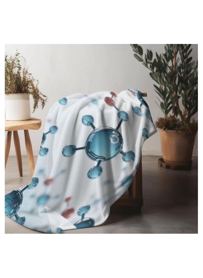 general Flannel thin blanket (warm and comfortable, suitable for sleep, gaming, dust removal and sandproof) 150cm*200cm - 618 - Image 4