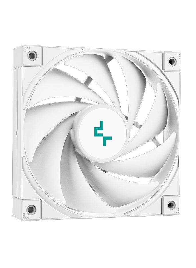 AK620 Digital WH Performance CPU Cooler, 6×6 mm Heatpipes, 500~1850 RPM Fan Speed, 68.99 CFM Airflow, ≤28 dB(A) Noise, Fluid Dynamic Bearing, 12 VDC Fan Voltage, Addressable RGB LED, 3-pin & 9-pin USB 2.0 Connector, Digital Status Screen, ARGB LED Strips, White | R-AK620-WHADMN-G