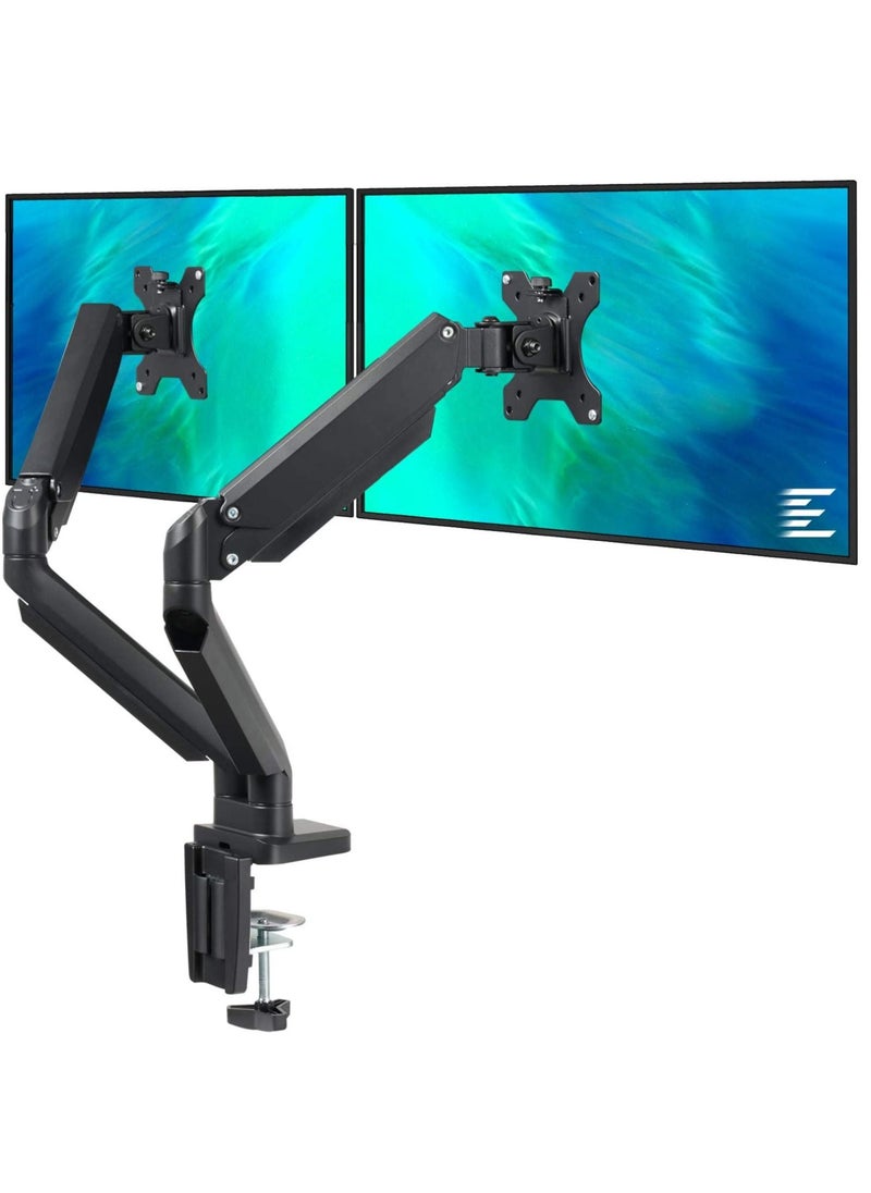 Generic - EleTab Dual Monitor Mount Stand - Height Adjustable Monitor Arm Stand - Image 1