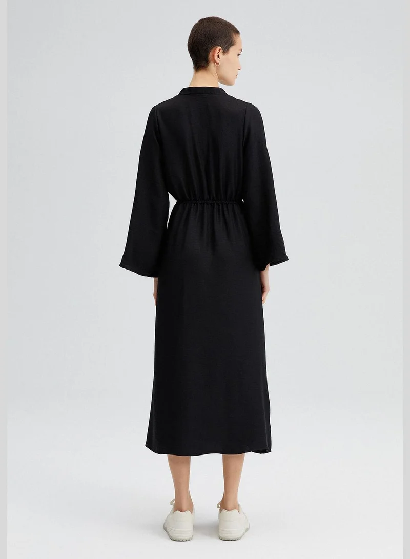 Touche FRONT BELTED DRESS