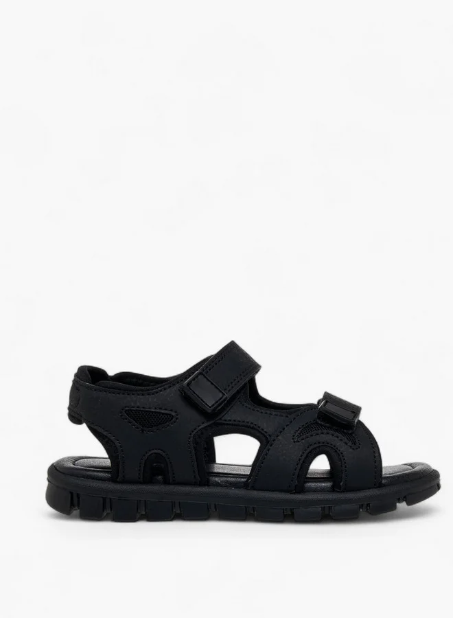 جونيورز Boys Hook & Loop Sandals