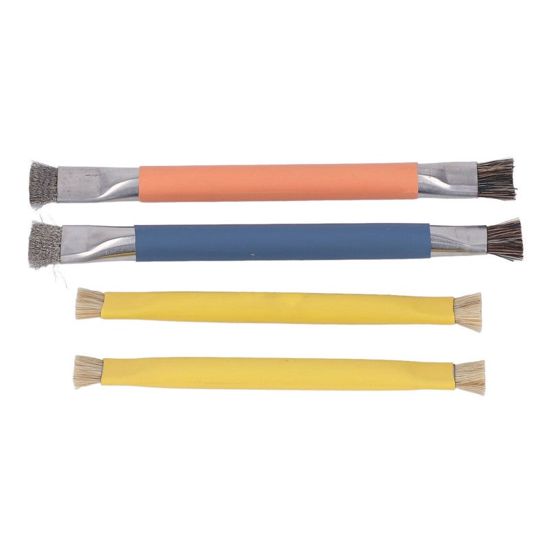 Electronic Cleaning Brush: Anti-Static Fine Bristles - Compact Portable Design for Professional Electronic Repair PCB Hard-Access Spaces - Image 1