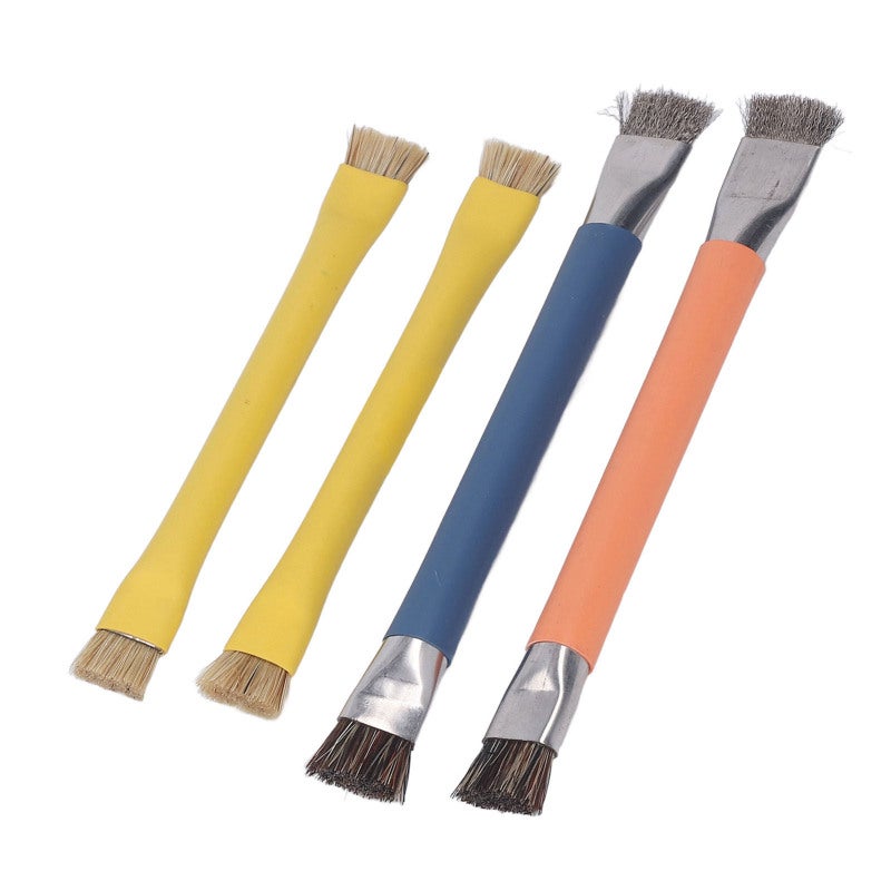 Electronic Cleaning Brush: Anti-Static Fine Bristles - Compact Portable Design for Professional Electronic Repair PCB Hard-Access Spaces - Image 2