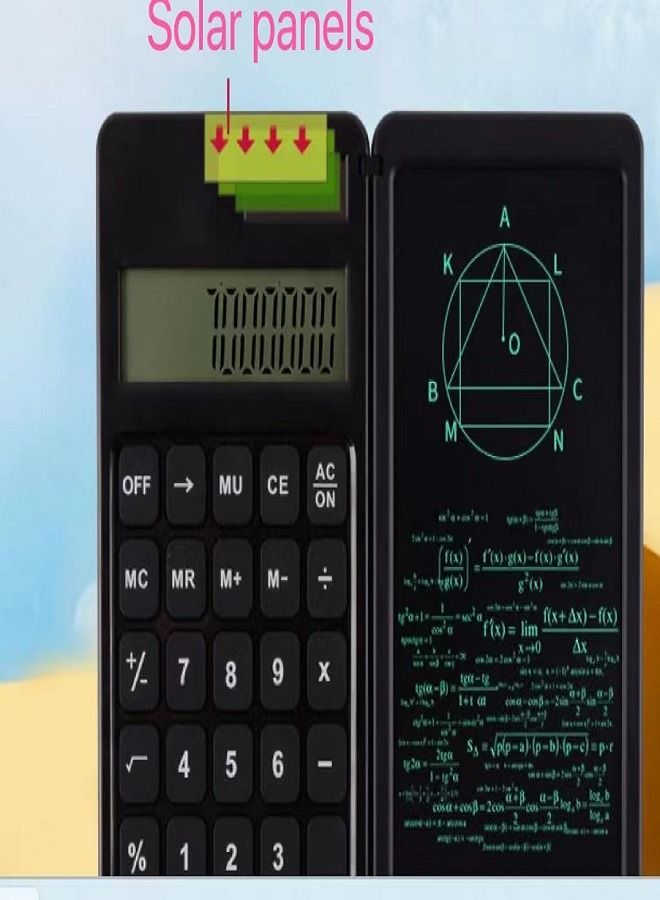 Portable Foldable LCD Tablet Calculator For Business And Office Use - Image 4