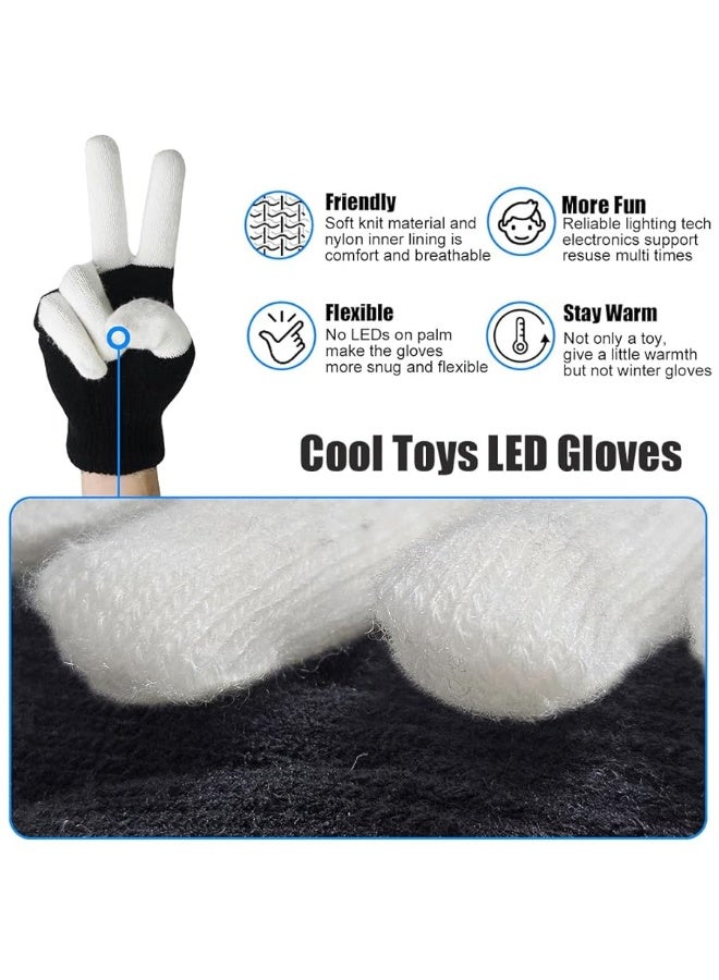 Luwint Kids Light Up Gloves, Cool Fun Autistic Toys for Boys Girls 3 4 5 6 7 8 9 10 11 12 Years - Image 2