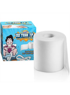 No Tear Toilet Paper - Prank Gift, Funny Toilet Paper for Hilarious Jokes,Toilet Paper Rolls, Looks Like Real Toilet Paper But Won't Tear - Funny Stuff for Adults & Kids - No Rip Tp