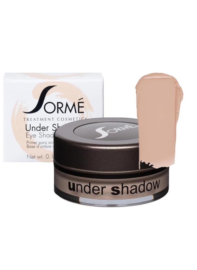 Sorme - Sorme Treatment Cosmetics Under Shadow Primer (0.18 oz) | Neutralizing Eyelid Primer for Crease-Proof Eye Makeup | Hydrating Cream Eyeshadow Primer | Cruelty-Free Eyeshadow Base and Under Eye Primer - Image 1