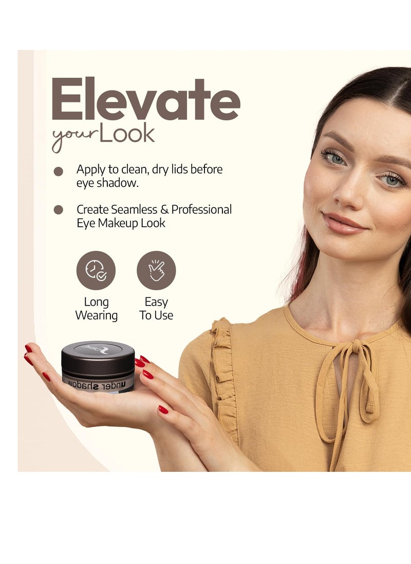Sorme - Sorme Treatment Cosmetics Under Shadow Primer (0.18 oz) | Neutralizing Eyelid Primer for Crease-Proof Eye Makeup | Hydrating Cream Eyeshadow Primer | Cruelty-Free Eyeshadow Base and Under Eye Primer - Image 1