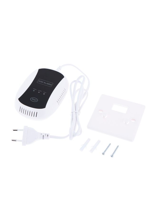 NIBEMINENT Gas Leakage Alarm White/Black 12.5x5.6x12.2centimeter  - Image 2