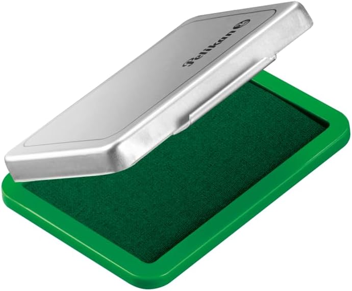 Pelikan 331199 Ink Pad 3 Saturated 70 x 50 mm Green - Image 1