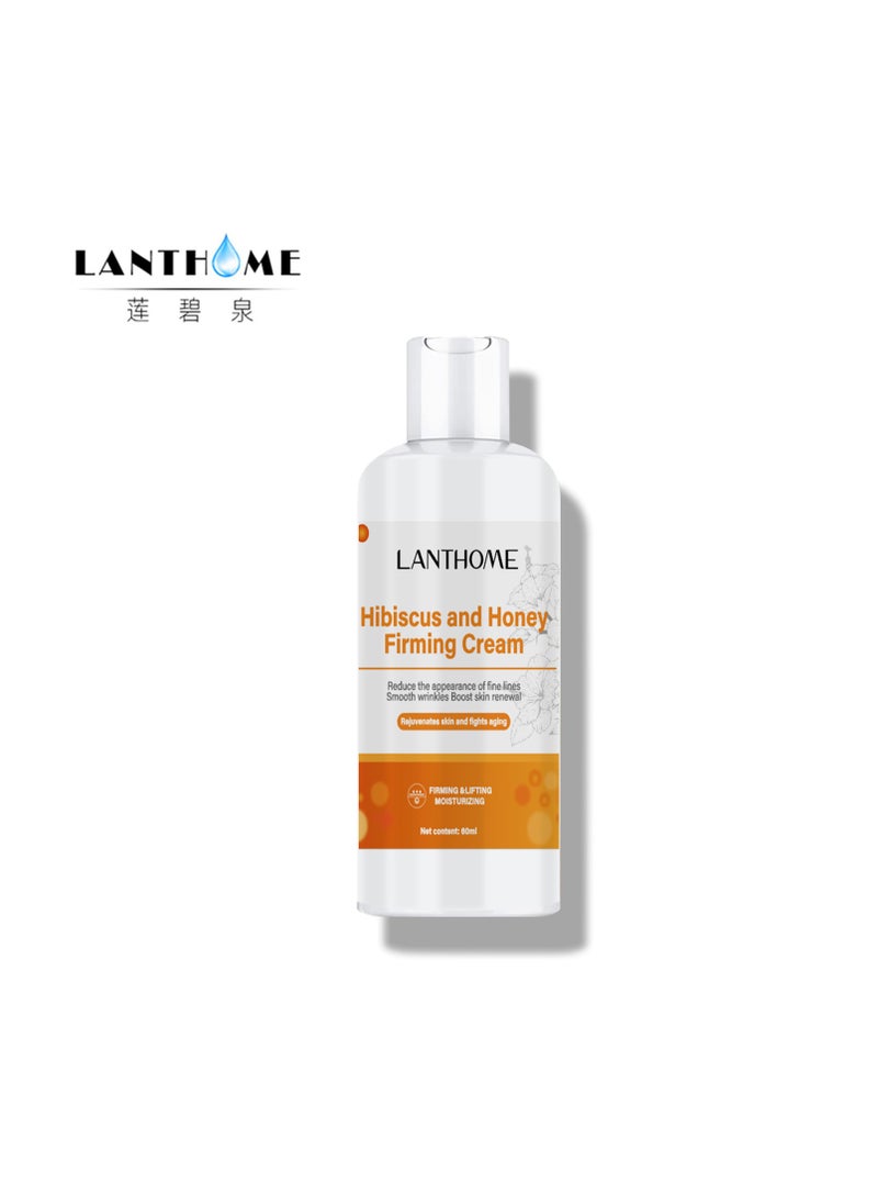 Lanthome Lanthome hibiscus honey facial cream to reduce wrinkles gentle and moisturizing facial care 60ml  - Image 2