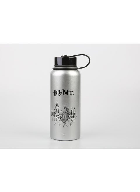 Harry Potter Large Capacity Double Wall Insulated Bottle (1.08L)(Silvery)