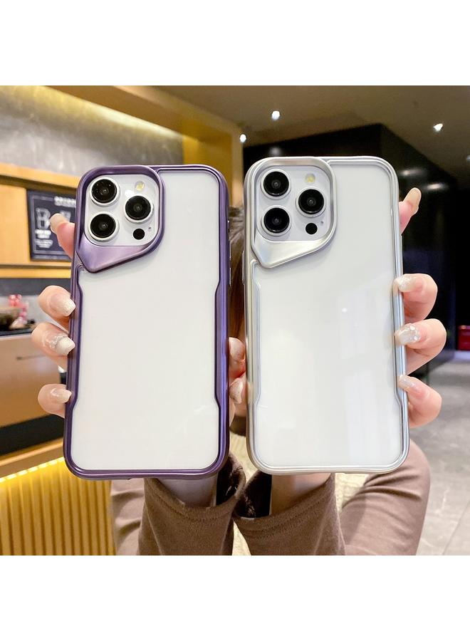 Zaboon Case For iPhone 12 Pro Max Electroplating TPU Frame Hybrid PC Phone Case - Image 2