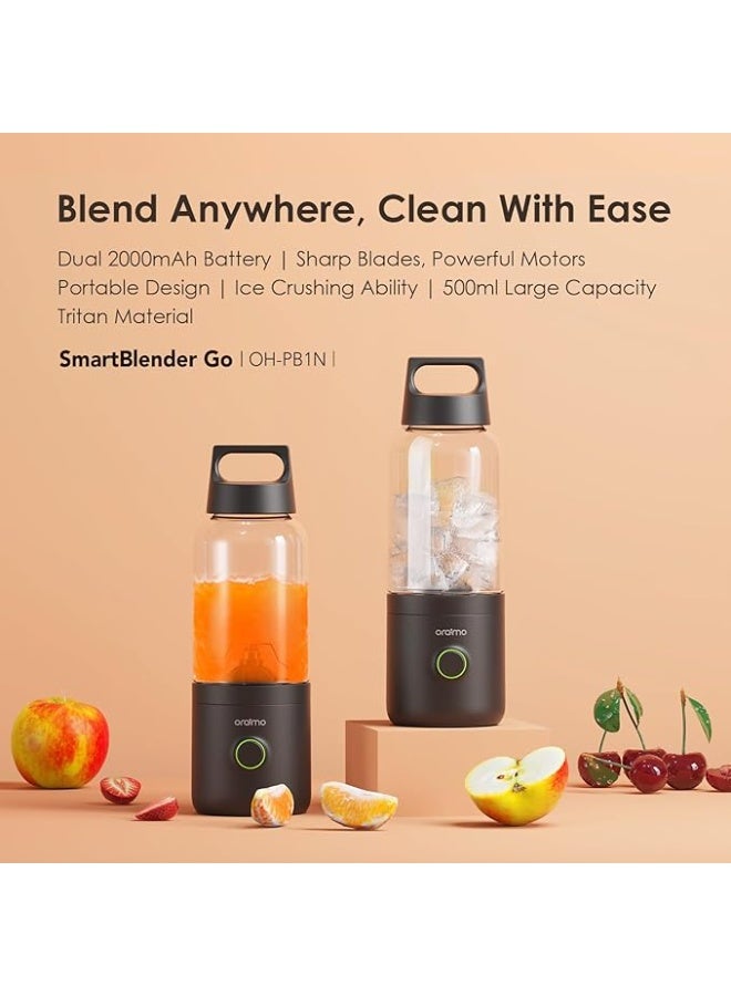 Oraimo Portable Blender Rechargeable Smoothie Maker Powerful 500 ml - Image 2