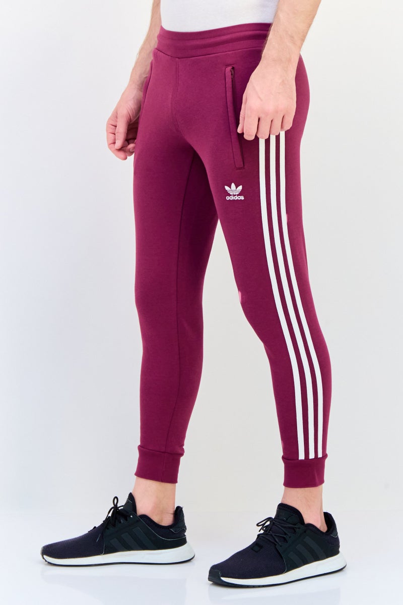 adidas Originals Men Slim Fit Outdoor Jogger Pants, Maroon  - Image 2