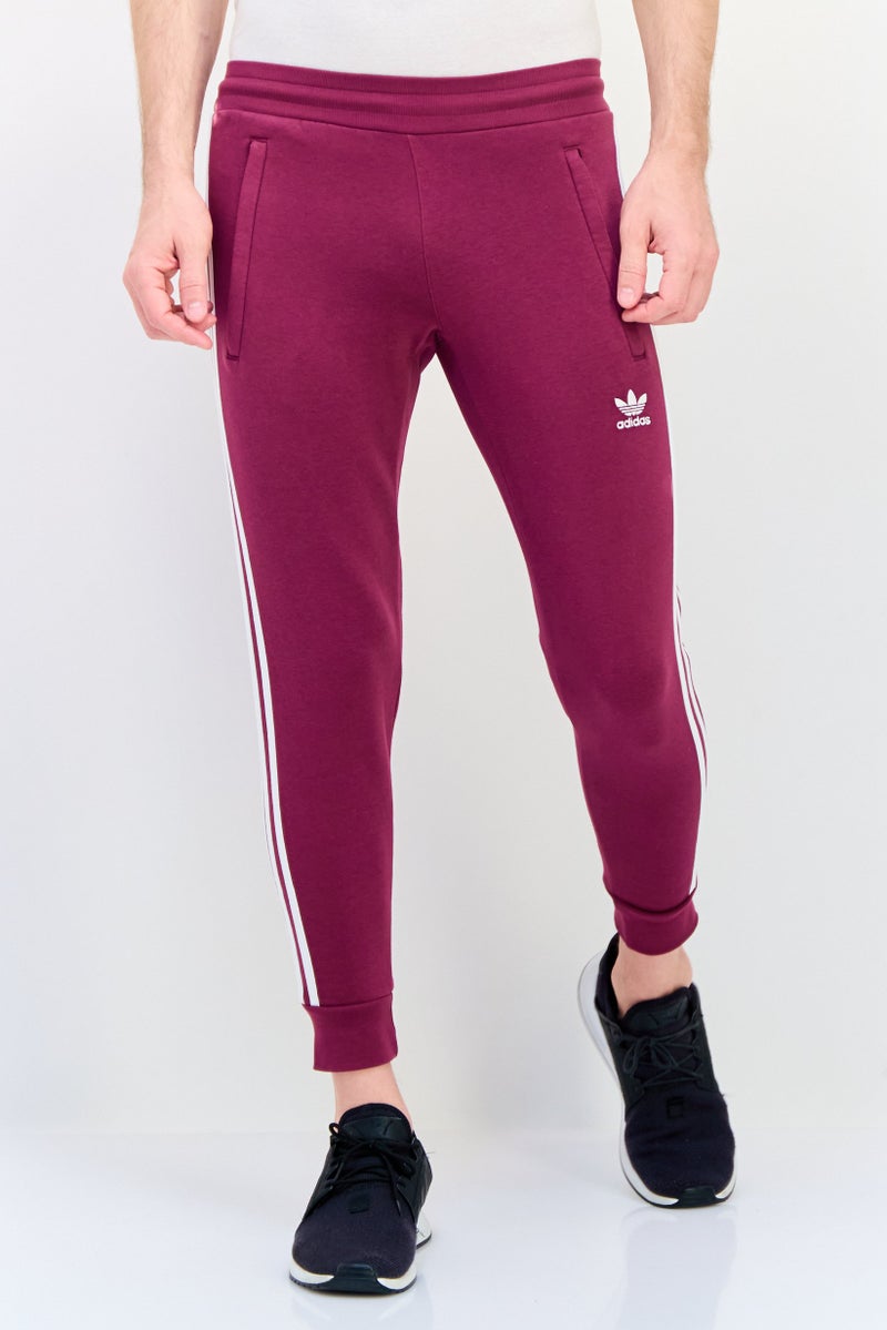 adidas Originals Men Slim Fit Outdoor Jogger Pants, Maroon  - Image 1