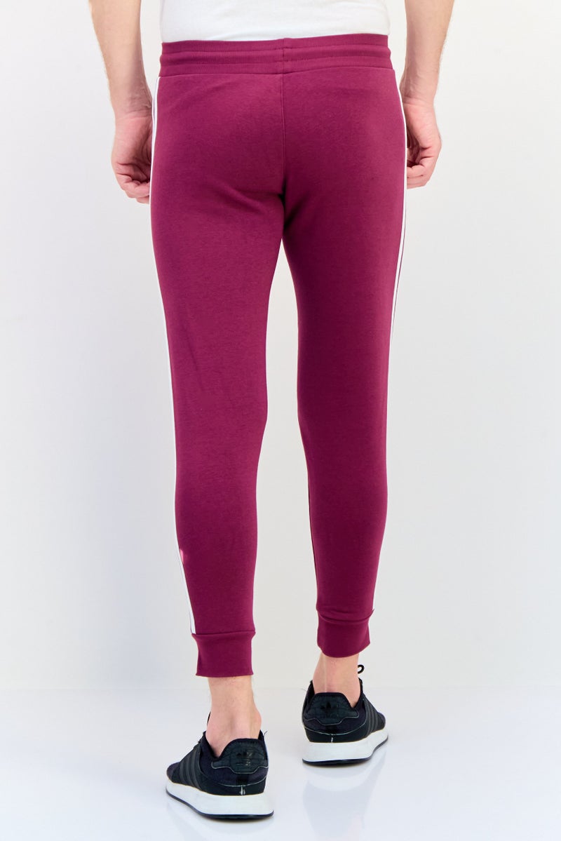 adidas Originals Men Slim Fit Outdoor Jogger Pants, Maroon  - Image 3