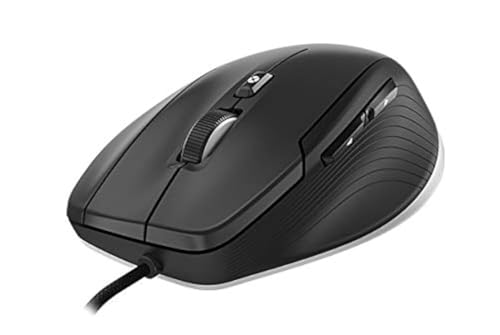 3Dconnexion CadMouse Compact Mouse - USB - Optical - 7 Button(s) - Black - Image 4