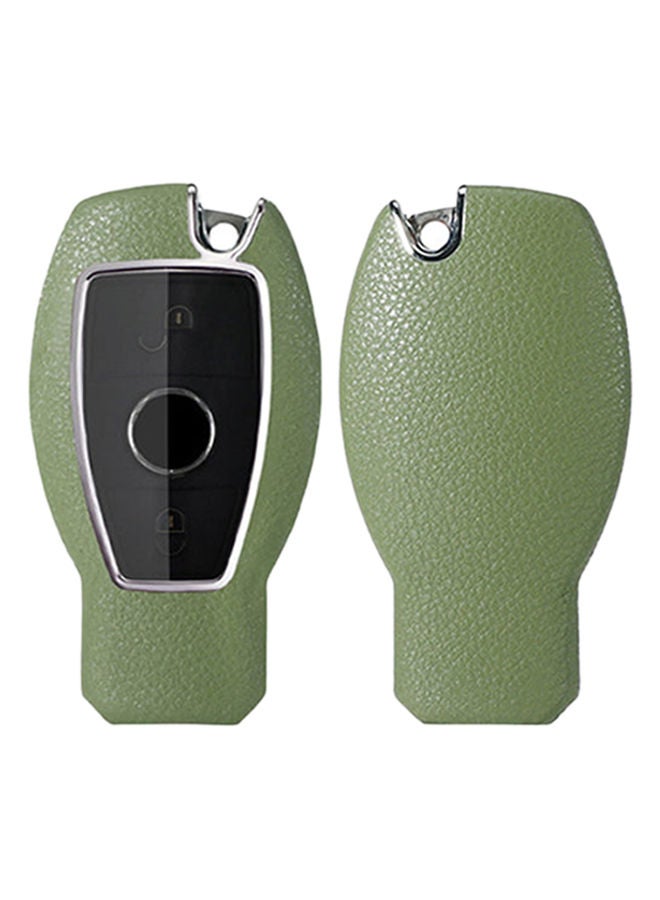 NIBEMINENT Leather Car Key Cover - Image 1